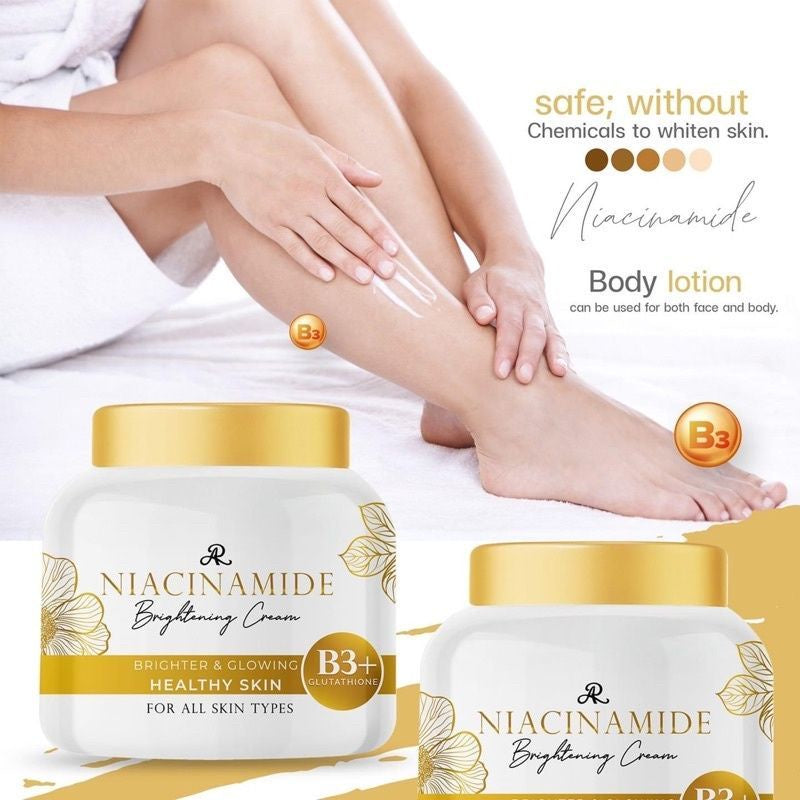 AR Niacinamide Brightening Cream Vitamin B3 & Glutathione 200g