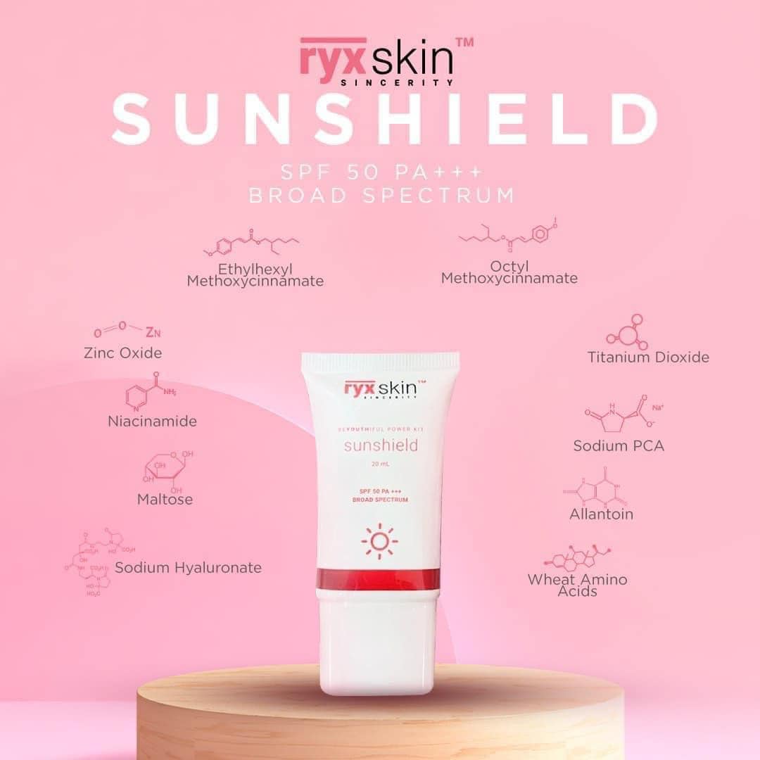 Ryxskinsincerity Suncreen SPF 50 PA +++ Broad spectrum for Face and Body - Combo Pack