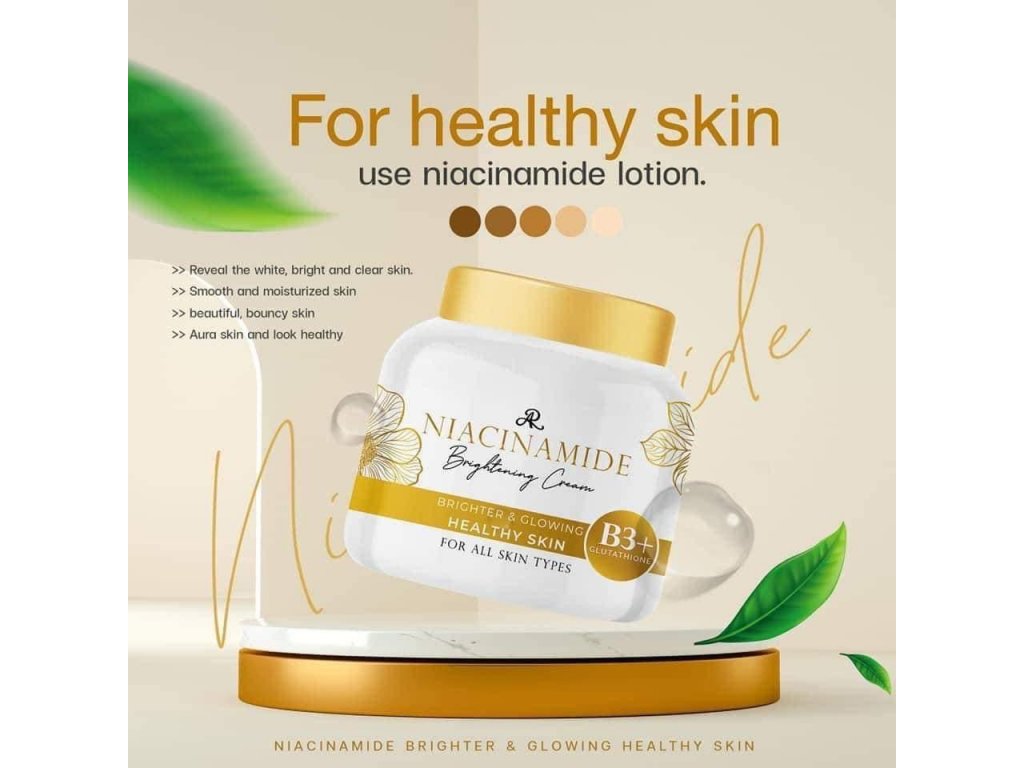 AR Niacinamide Brightening Cream Vitamin B3 & Glutathione 200g