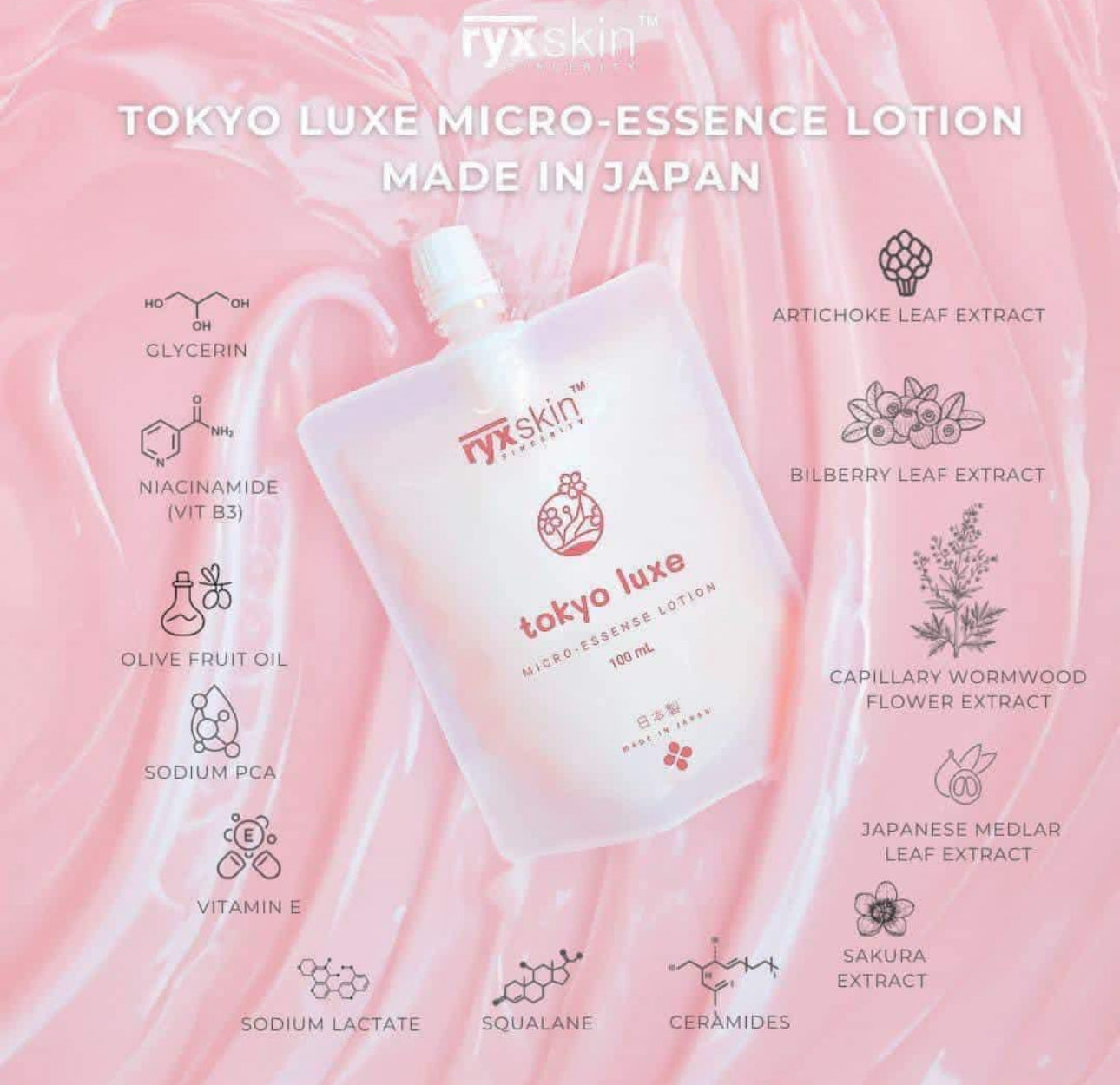 TOKYO LUXE Micro-Essence Lotion: TWIN PACK
