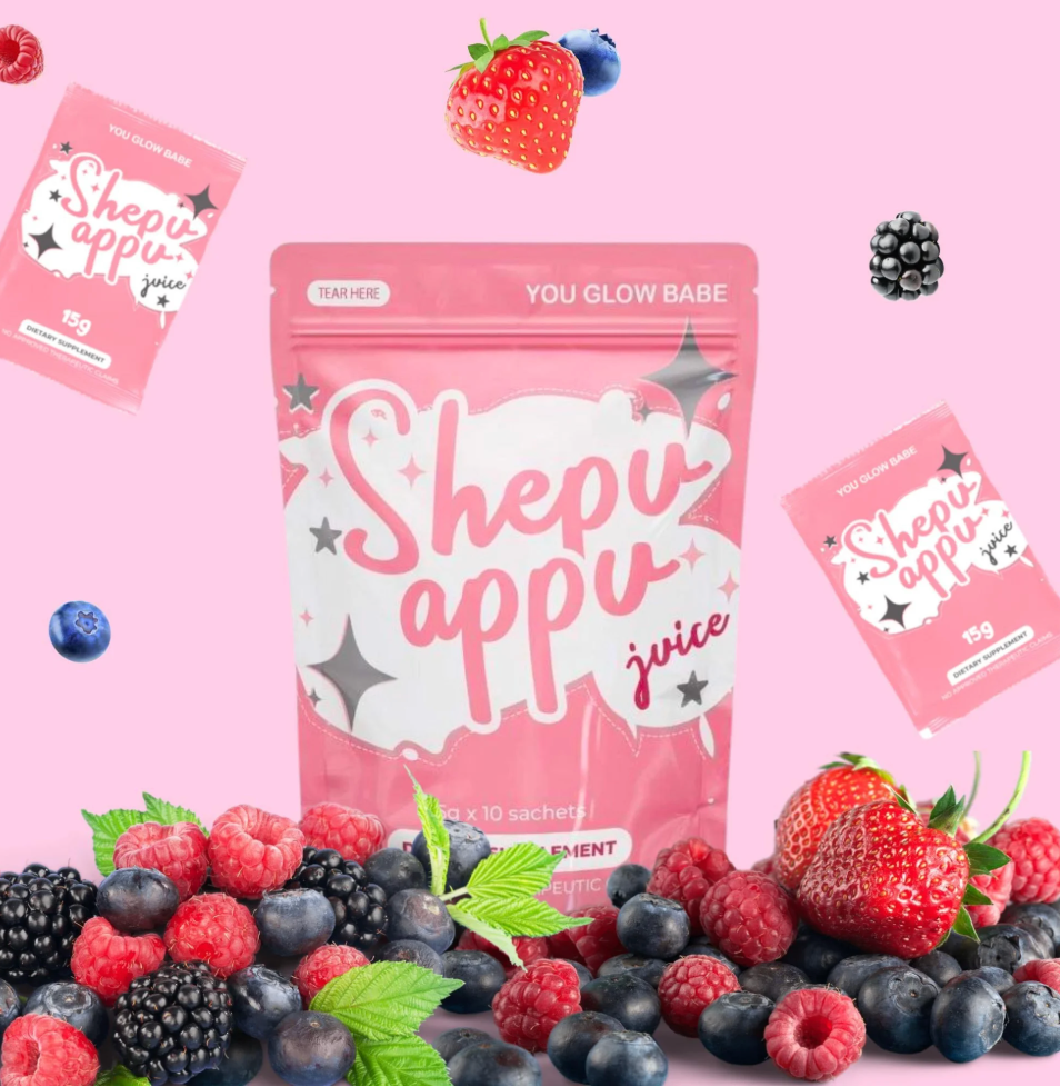 You Glow Babe BEAUTY WHITE 4 in 1 Glutathione & Shape Up Shepu Appu Juice