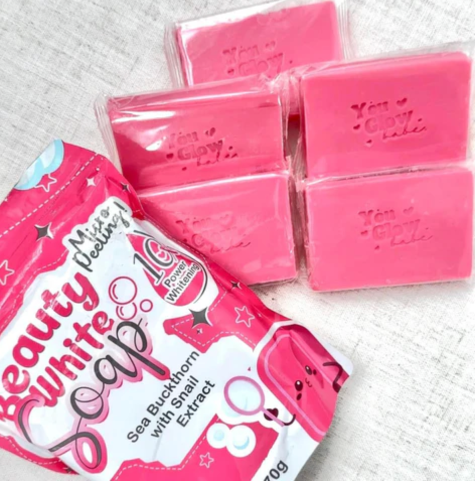 Beauty White Soap by You Glow Babe, 5 Bars x 70g