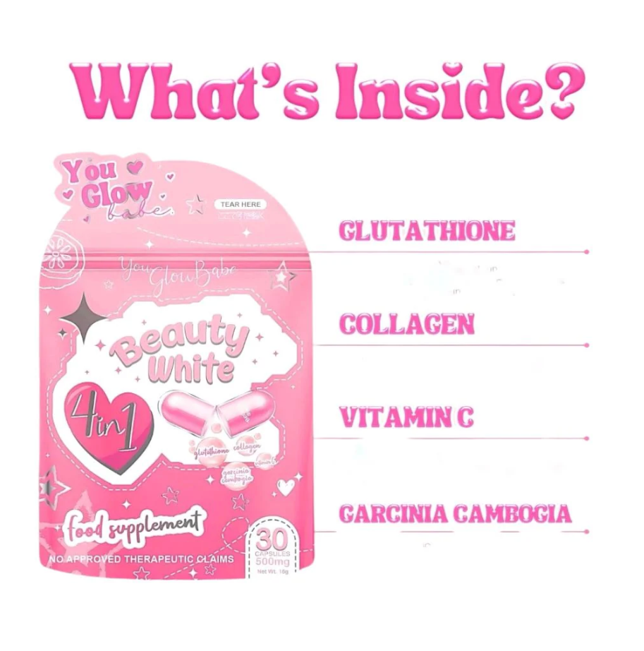 You Glow Girl Beauty White - 30 caps