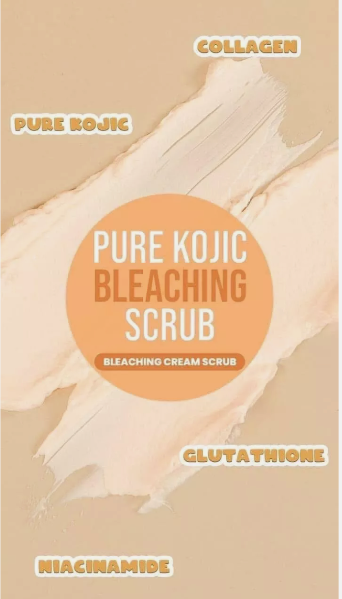 G21 Pure Kojic Bleaching Scrub - Milky Shea Butter, 300g