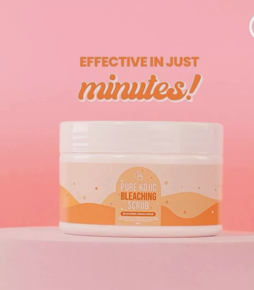 G21 Pure Kojic Bleaching Scrub - Milky Shea Butter, 300g