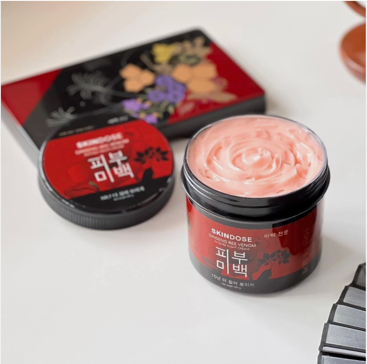Skindose Ginseng Skin Bee Venom Intense Night Cream Care 400g