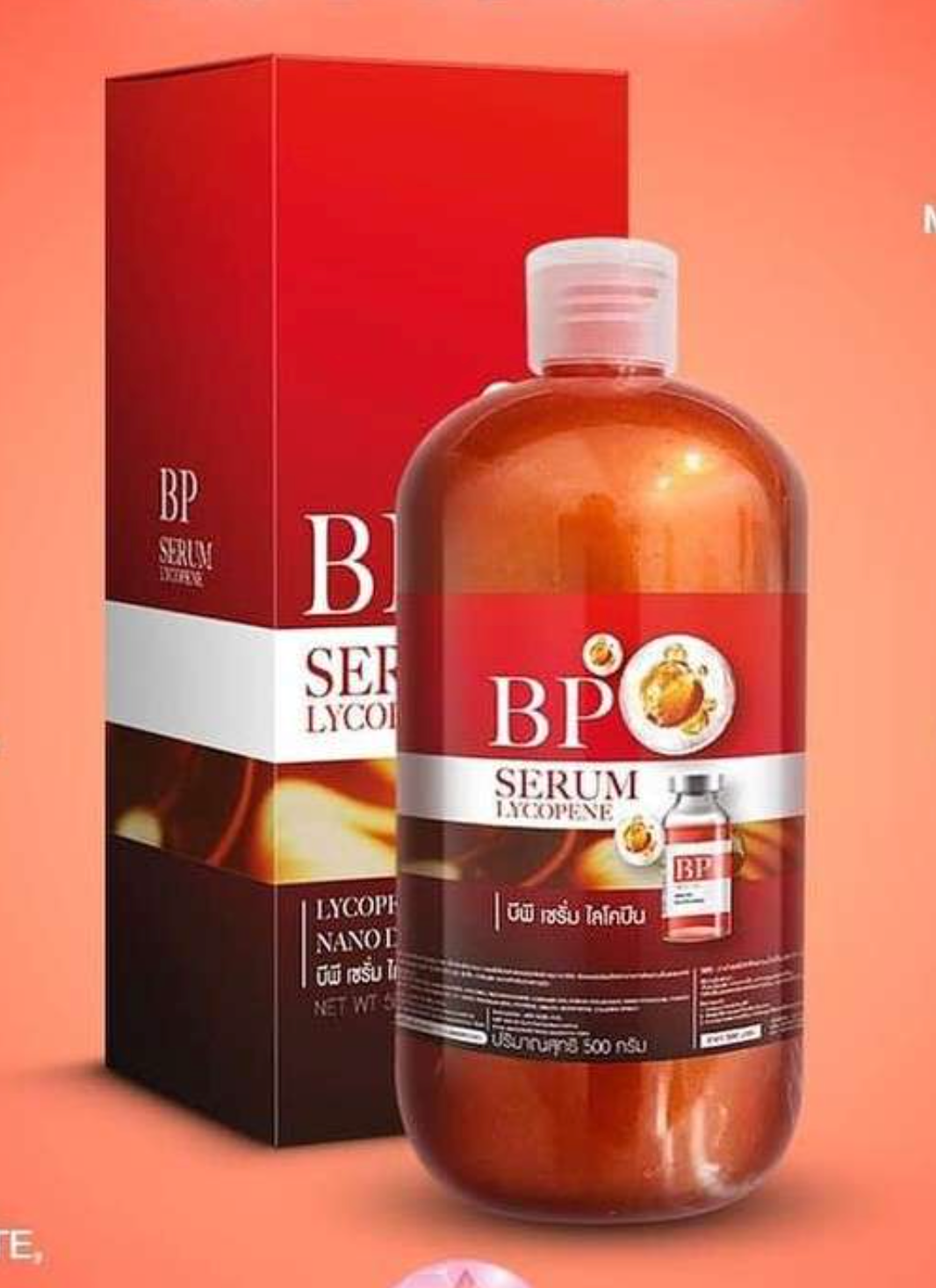 BP SERUM LYCOPENE Collagen Arbutin HYA Tomato Radiant 500ml