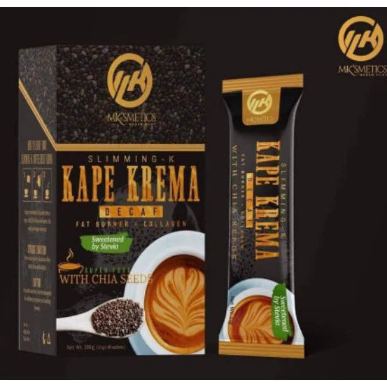 MK’SMETICS Slimming-K KAPE KREMA Decaf Coffee by Madam Kilay-2 Boxes