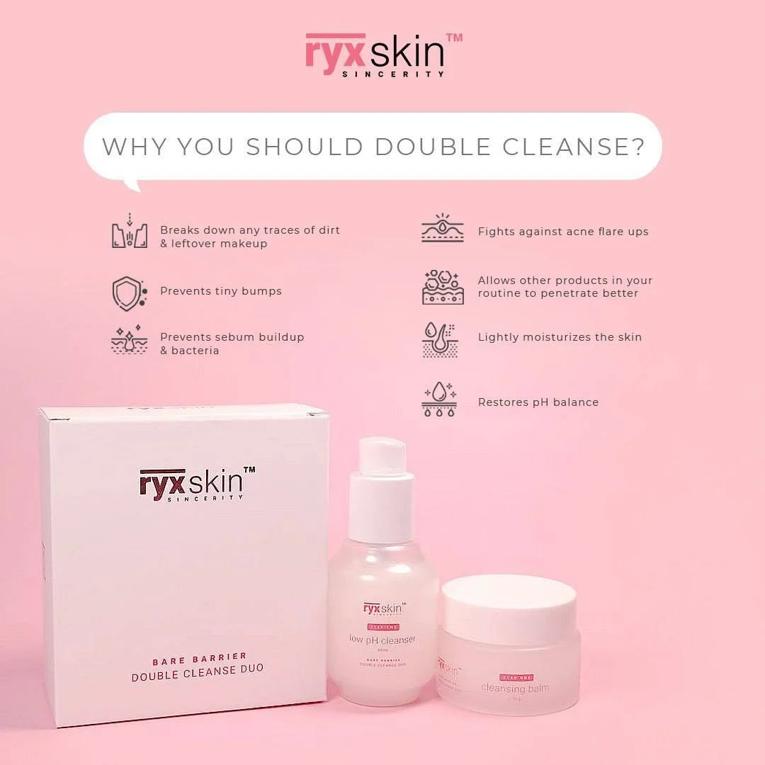 BARE BARRIER, DOUBLE CLEANSE DUO