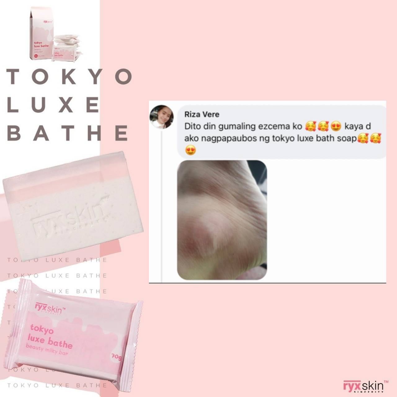 Ryxskin TOKYO LUXE BATH SOAP 10 PACK