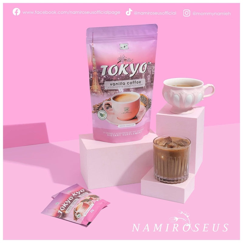 Namiroseus TOKYO Vanilla Coffee - 21g x 10 Sachets