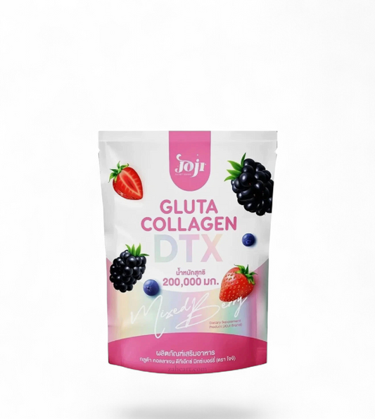 Joji Gluta Collagen DTX Plus Mixed Berry Drink Mix 10 Sachets
