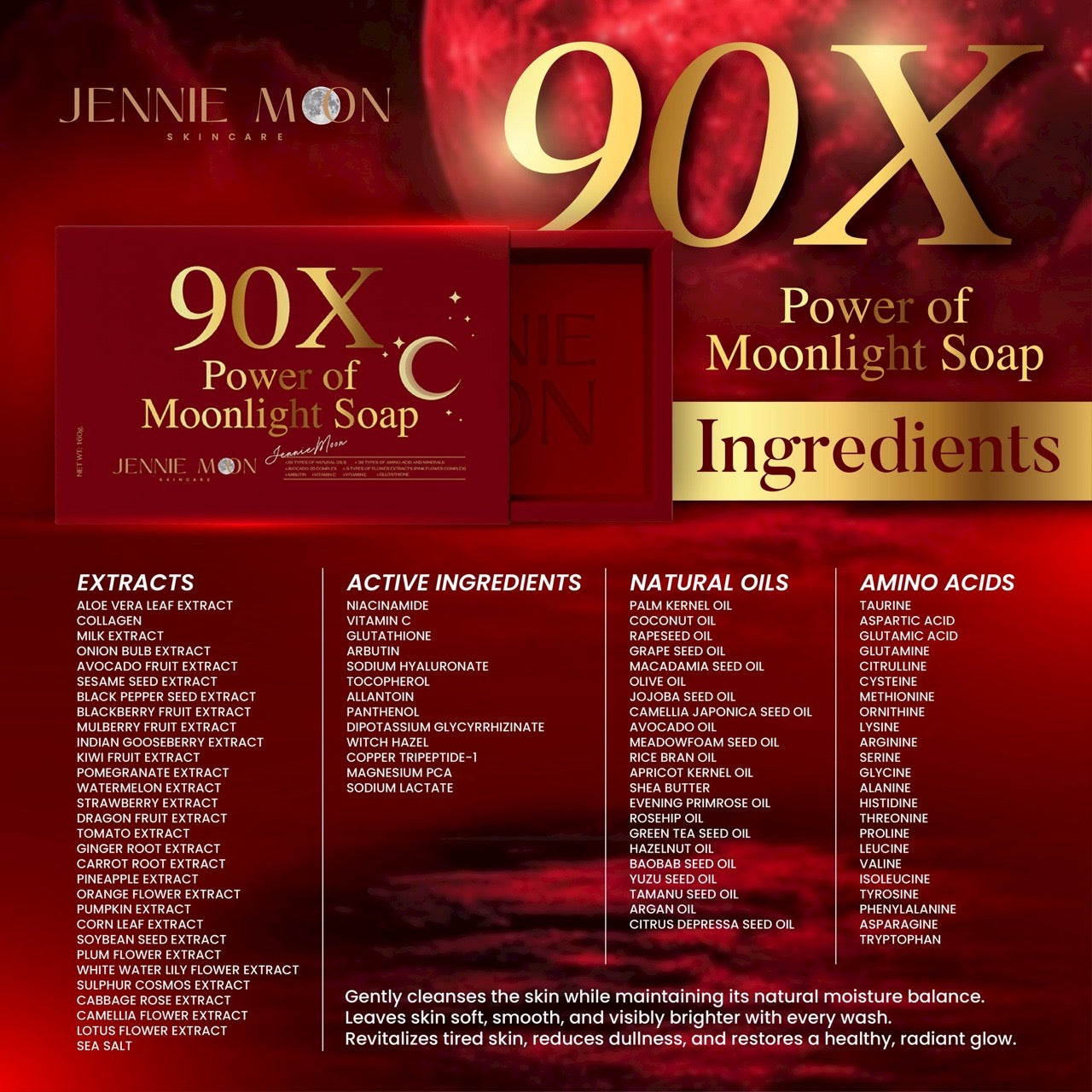 Jennie Moon 90X Power of Moonlight Soap
