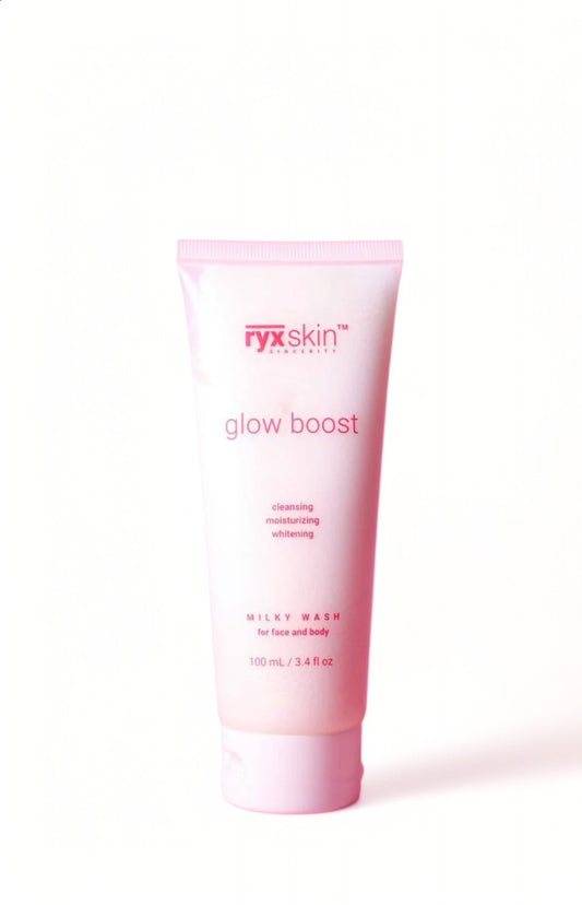 Ryxskin Sincerity Glow Boost milky face and body wash