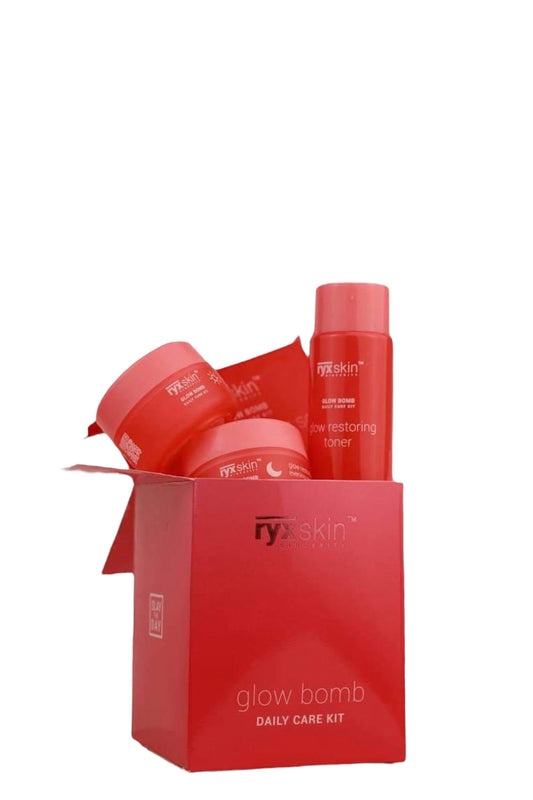 Ryxskin Sincerity Glow bomb Daily Facial Kit