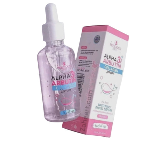 Precious Skin Thai Alpha Arbutin 3 Plus Collagen Serum for Face, 50ml