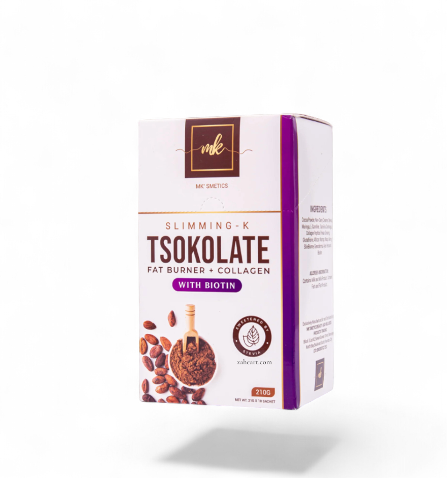 TSOKOLATE by Madam Kilay, Biotin + Collagen Mix Drink, 10 Sachets