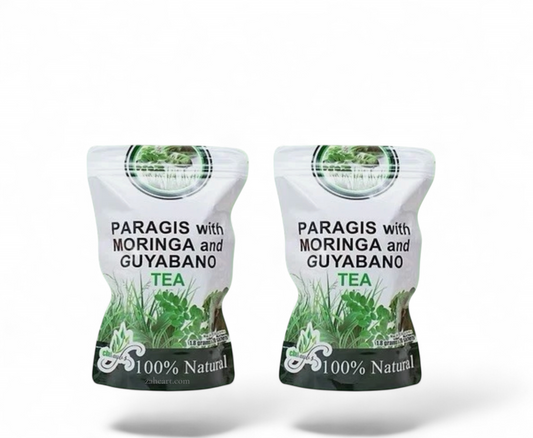 Chef Aybs Paragis with Moringa and Guyabano Tea - 20 Sachets (1.8g Each) - Nourishing Herbal Blend for Wellness Support