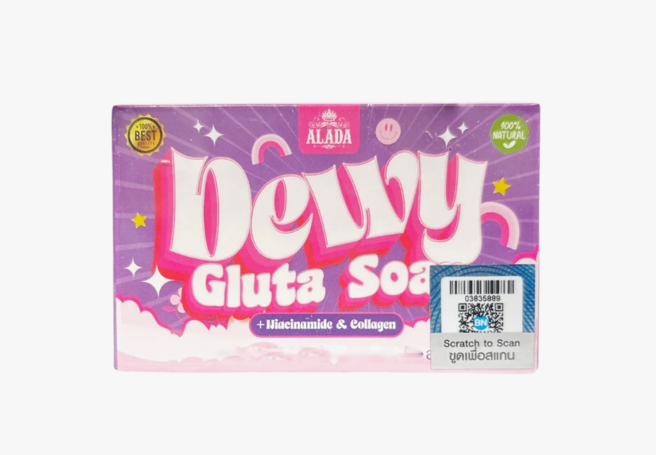 ALADA NATURAL Dewy Gluta Soap 70g with Niacinamide & Collagen