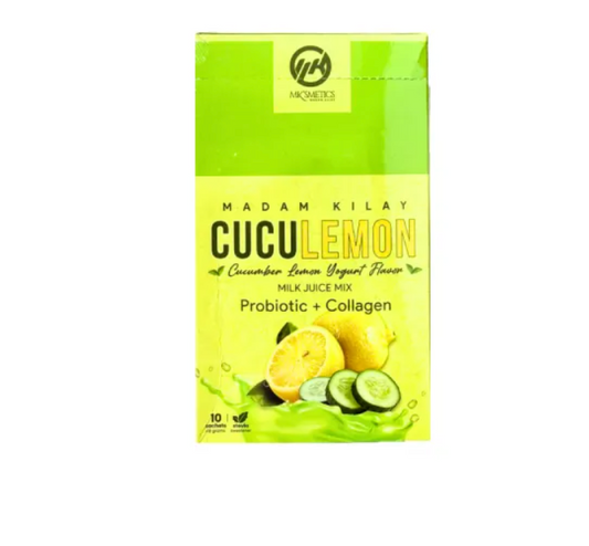 Madam Kilay Cuculemon Yogurt Probiotic + Collagen Milk Juice Mix (10 Sachets)