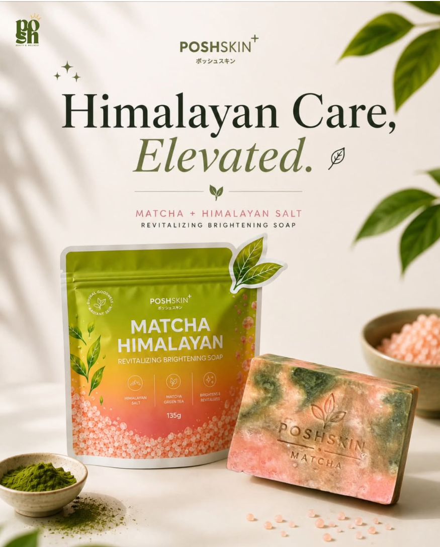 Himalayan Posh Matcha Skin Soap 135g
