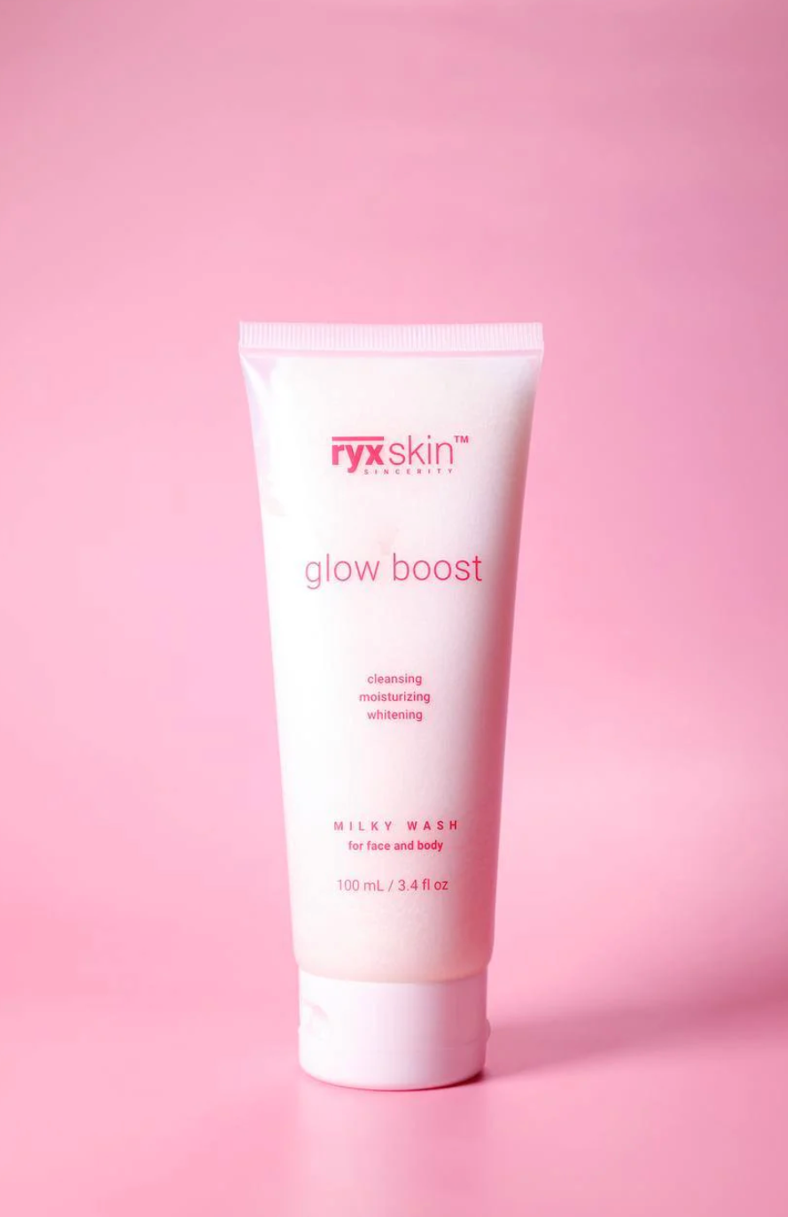 Ryxskin Sincerity Glow Boost milky face and body wash