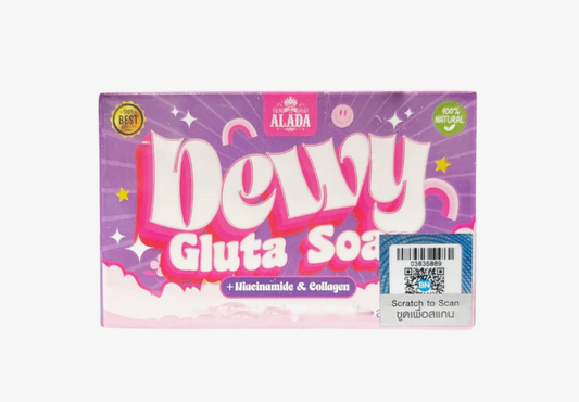 ALADA NATURAL Dewy Gluta Soap 70g with Niacinamide & Collagen