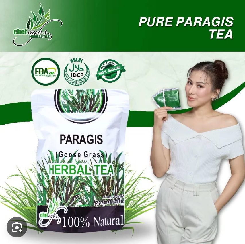 Chef Aybs Paragis with Moringa and Guyabano Tea - 20 Sachets (1.8g Each) - Nourishing Herbal Blend for Wellness Support