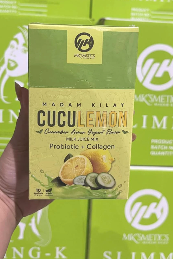 Madam Kilay Cuculemon Yogurt Probiotic + Collagen Milk Juice Mix (10 Sachets)