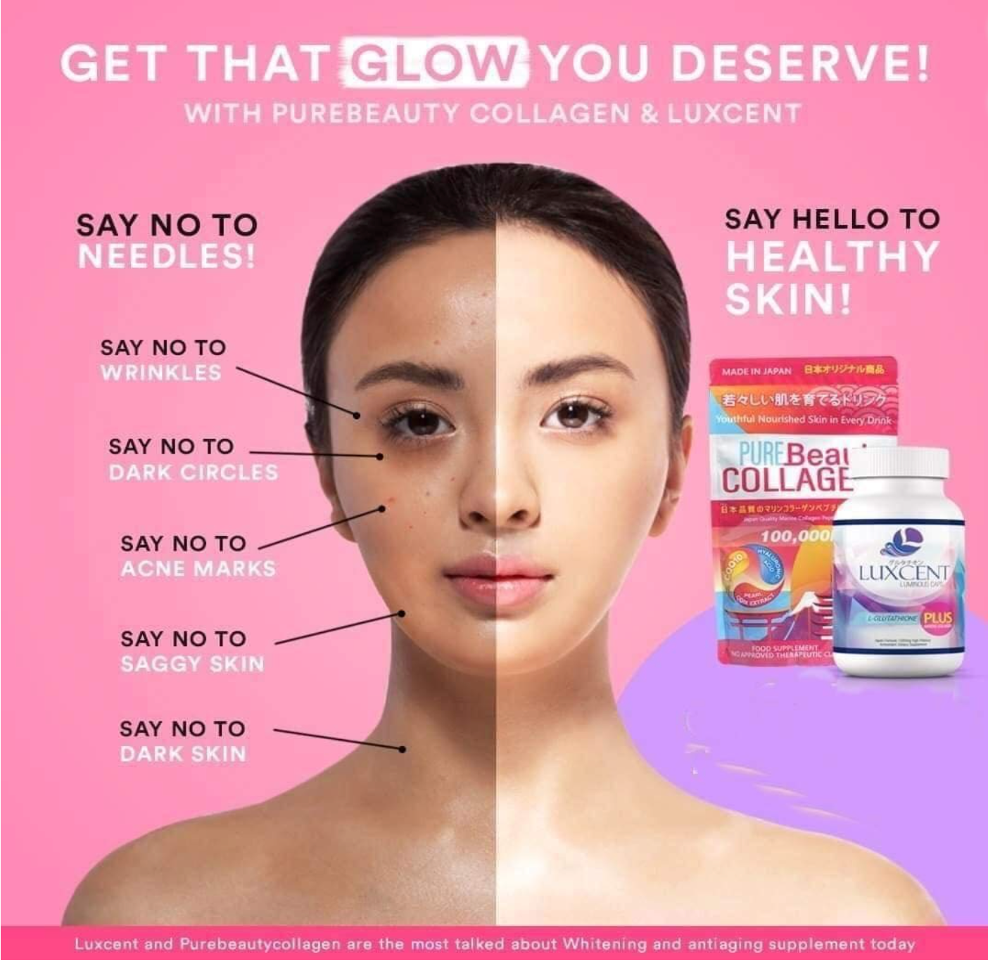 Pure Beauty Collagen 100.000mg Japan Pure Powder