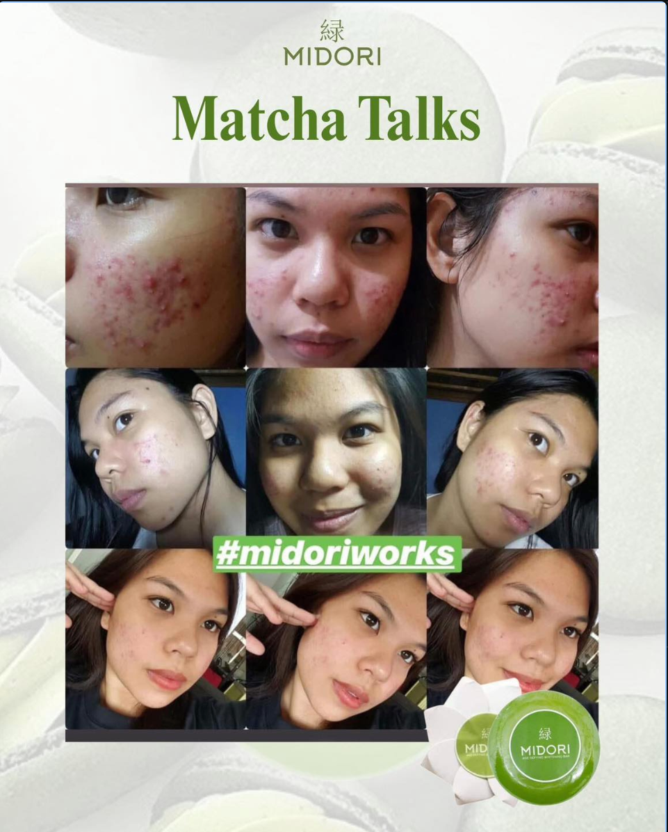 Beauty Collagen Matcha and Lemonade + Midori Matcha Glycerin Soap Combo