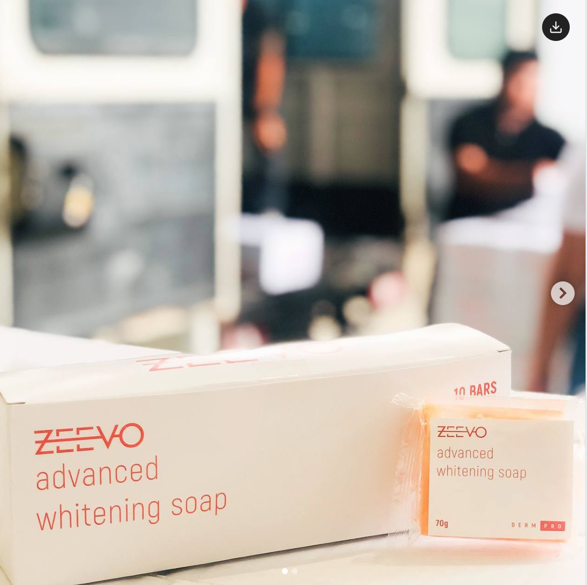 ZEEVO Advanced Whitening Soap 10 in a pack